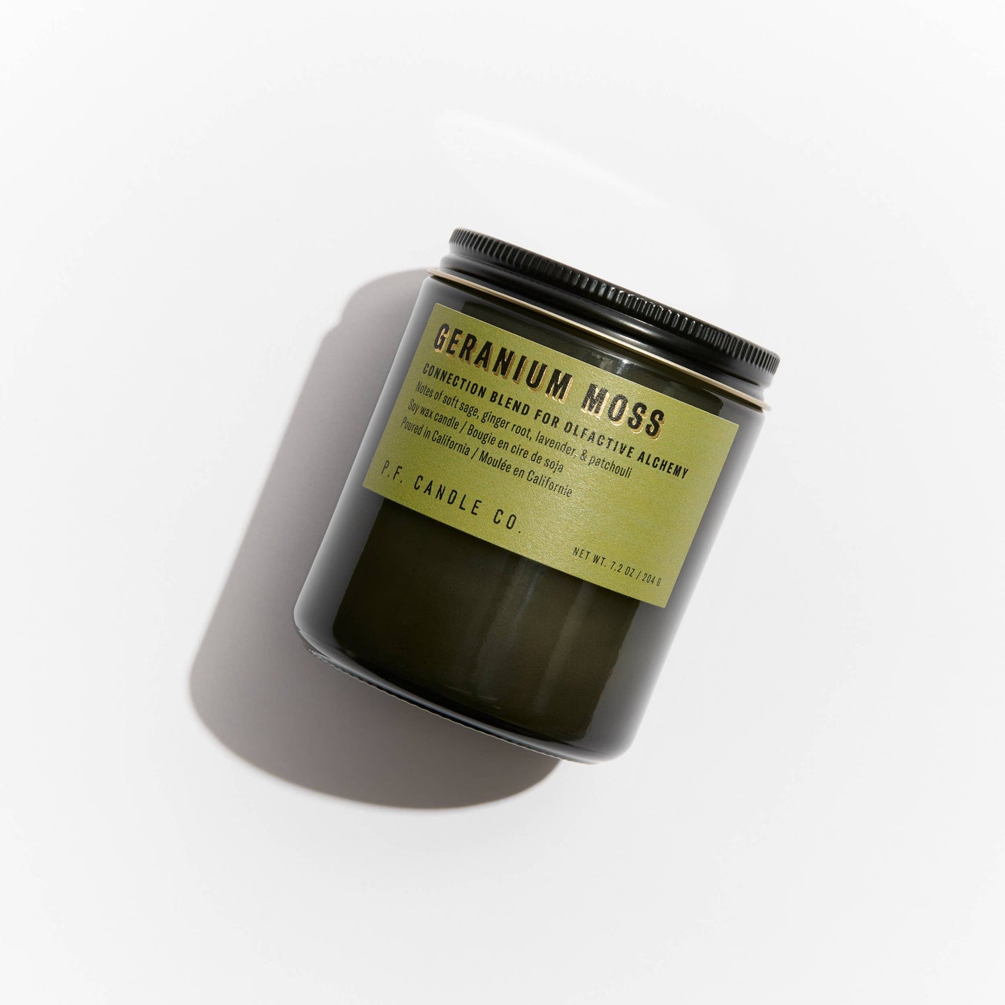 P.F. Candle Co. - Geranium Moss - 7.2 oz Alchemy Soy Candle