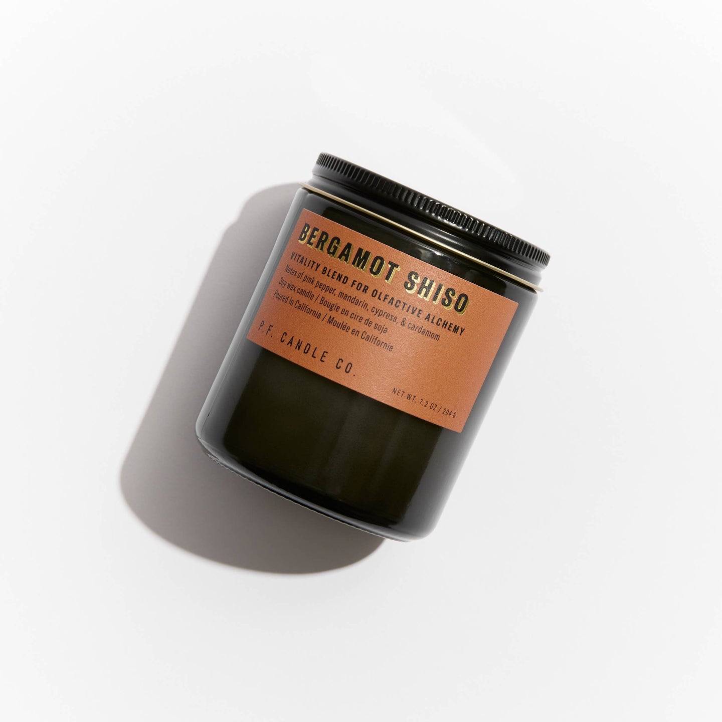 P.F. Candle Co. - Bergamot Shiso - 7.2 oz Alchemy Soy Candle