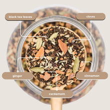 Load image into Gallery viewer, Tae's Chai Black Tea Mini Tea Tube Gift (5 tea bags)
