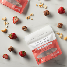 Load image into Gallery viewer, AMG Snacks - Strawberry Vanilla Energy Bite
