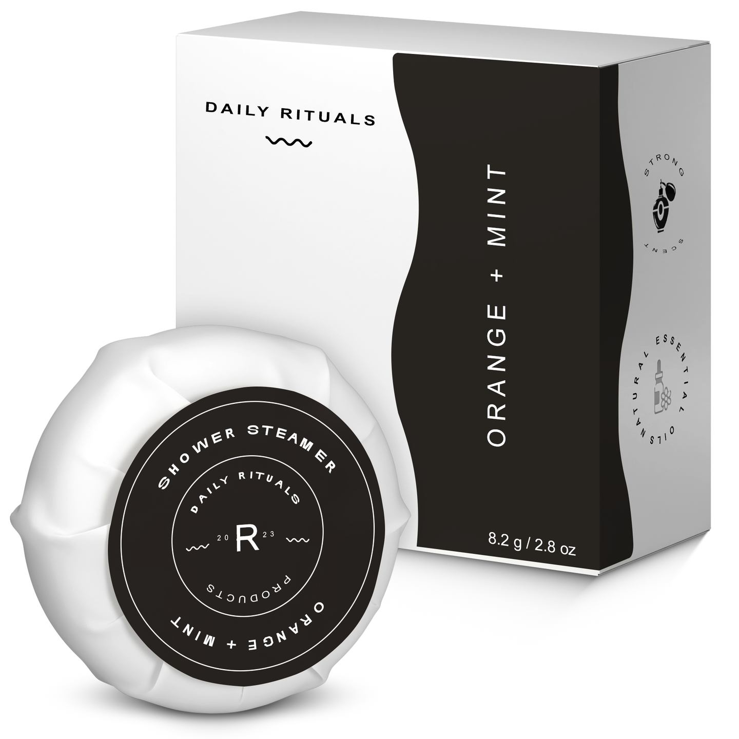 Daily Rituals - Shower Steamer | Orange + Mint | Stocking Stuffers