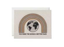 Load image into Gallery viewer, Red Cap Cards - A Better Place encouragement greeting card
