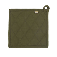 Load image into Gallery viewer, Raine &amp; Humble - Pot Holder  - Muse - Olive Green
