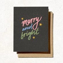 Load image into Gallery viewer, Daydream Prints - Merry And Bright Christmas Card | Holiday | Greeting Cards
