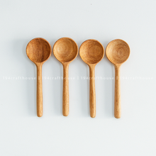 Load image into Gallery viewer, Spoon - Tiny Wooden Salt, Sugar Spoons - Measuring Spoons

