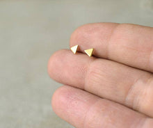 Load image into Gallery viewer, Tilly Doro - Tiny Triangle Studs
