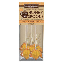 Load image into Gallery viewer, Melville Candy Company - Honey Dippers &amp; Stirrers - 5ct Gusset Bag: Tupelo Honey Teapot
