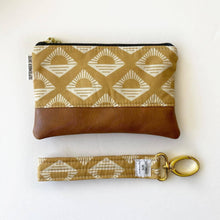 Load image into Gallery viewer, September Skye Bags &amp; Accessories - Key Fob / key chain / aztec mustard

