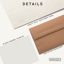 Load image into Gallery viewer, Daydream Prints - Congrats You Two - Simple Minimalist Engagement Card

