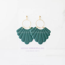 Load image into Gallery viewer, Nicole Christina Company - Polymer Clay Dangle Earrings-Willow: Duck Egg Blue
