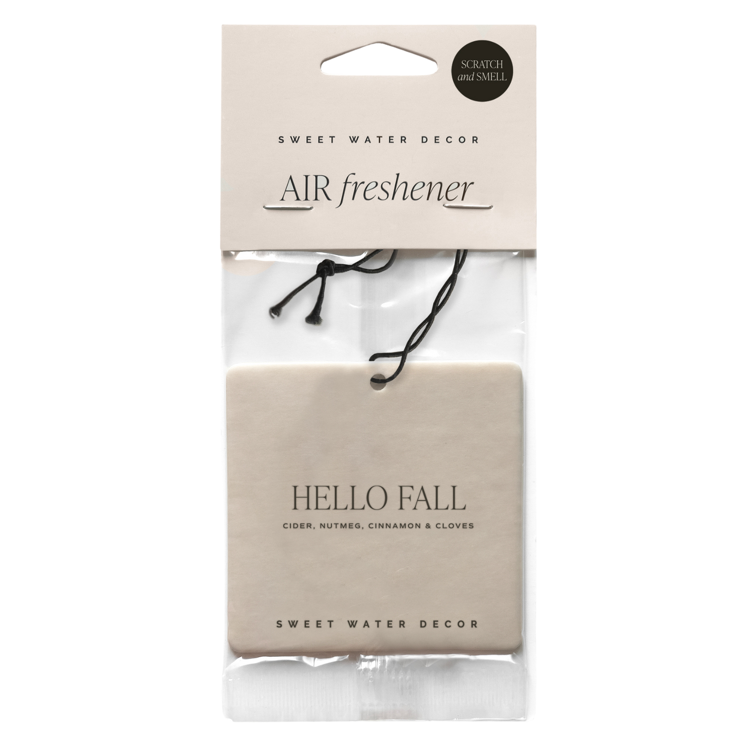 Sweet Water Decor - *NEW* Hello Fall Hanging Air Freshener - Home Decor & Gifts