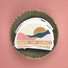 Load image into Gallery viewer, Chase The Sunset Sticker
