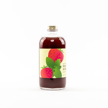 Load image into Gallery viewer, Wood Stove Kitchen - Strawberry &amp; Basil Cocktail and Mocktail Mixer, 16 fl oz
