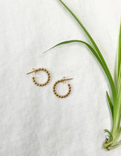 Load image into Gallery viewer, Natalie Clare Collections - Beaded Hoop Earrings
