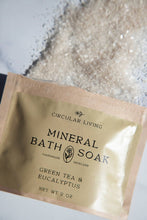 Load image into Gallery viewer, Circular Living - Mineral Bath Soak Sachet, Green Tea &amp; Eucalyptus
