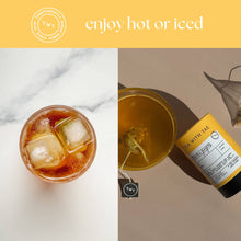 Load image into Gallery viewer, Tea with Tae - Turmeric Ginger Mini Tea Tube (5 tea bags)
