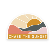 Load image into Gallery viewer, Chase The Sunset Sticker
