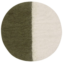 Load image into Gallery viewer, Danica Heirloom - Olive Felted Wool Trivet
