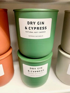 Dry Gin & Cypress 8oz. Soy Candle