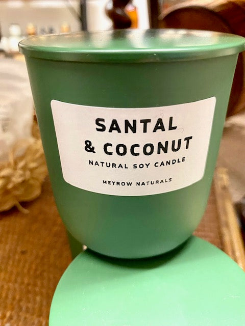 Santal & Coconut 8oz. Soy Candle