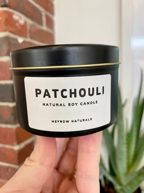 Patchouli 5oz. Soy Tin Candle
