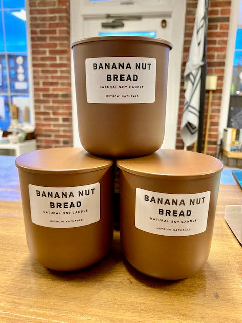 Banana Nut Bread 8oz. Soy Candle