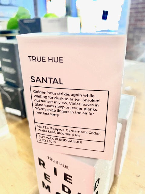 True Hue - 2oz Santal Candle