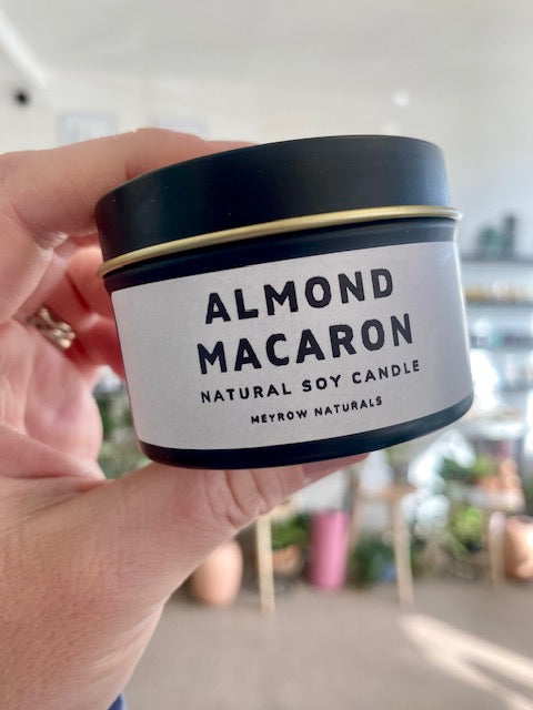 Almond Macaron - 4 oz. Soy Candle Tin