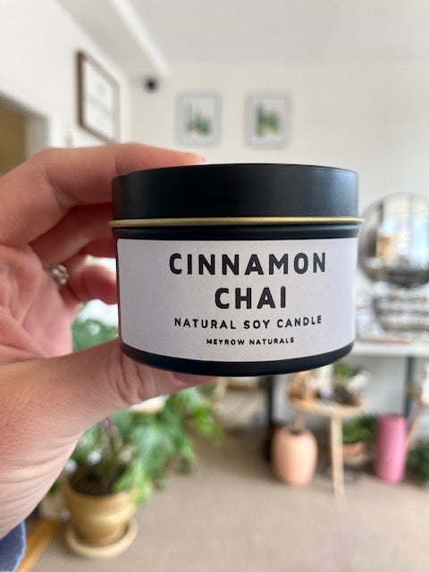 Cinnamon Chai - 4oz. Soy Candle Tin