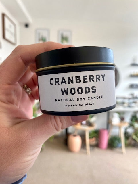 Cranberry Woods - 4oz. Soy Candle Tin