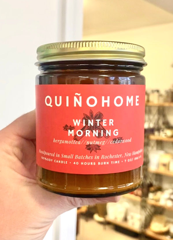 Winter Morning - Quinohome 7oz. Soy Candle