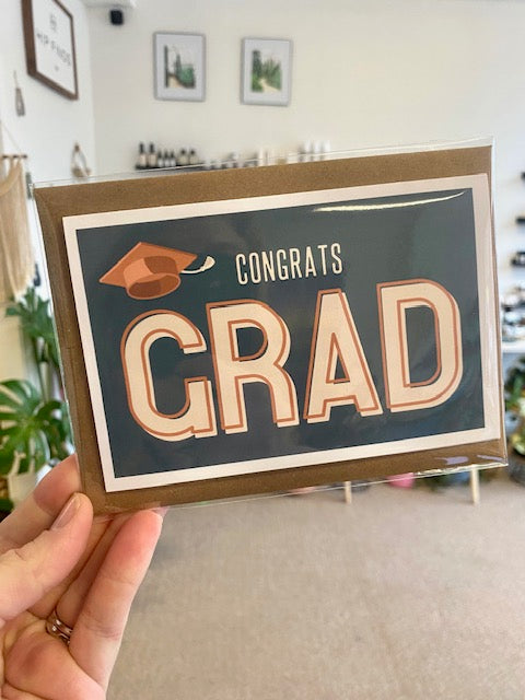 Congrats Grad - Greeting Card