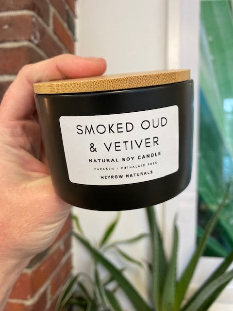 Smoked Oud + Vetiver 5oz. Soy Candle