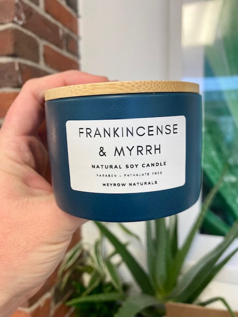 Frankincense & Myrrh 5oz. Soy Candle