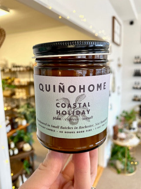 Coastal Holiday - 7oz Soy Candle Quinohome