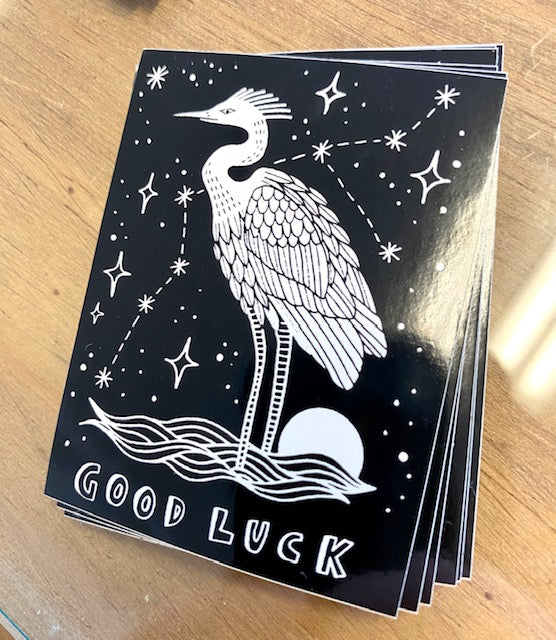 Sticker: Good Luck by Kenley darling