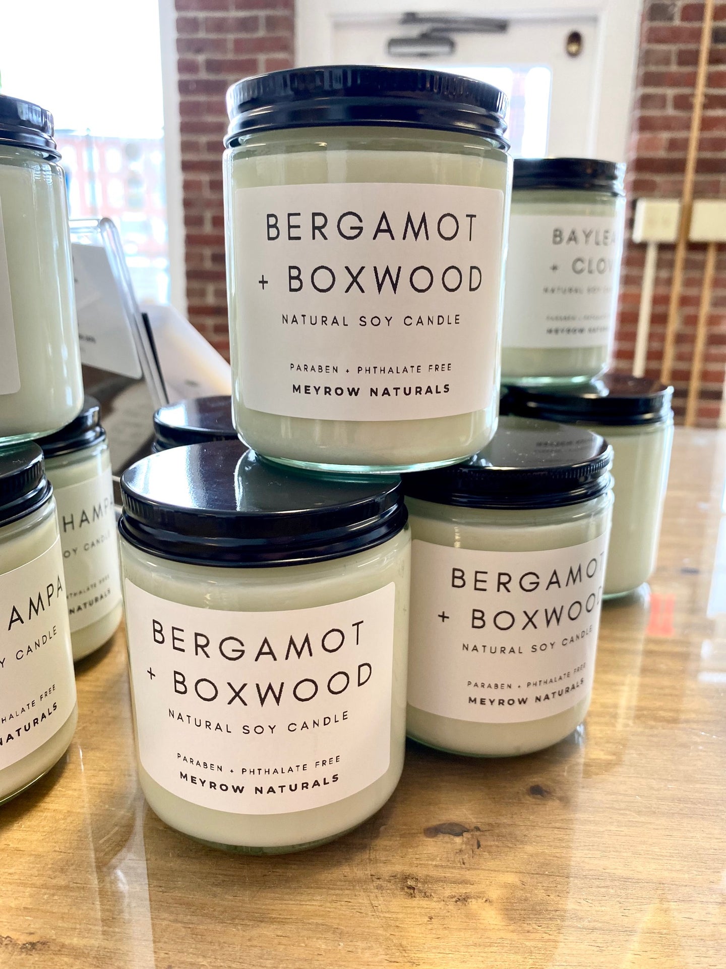 Bergamot + Boxwood 7oz. Soy Candle