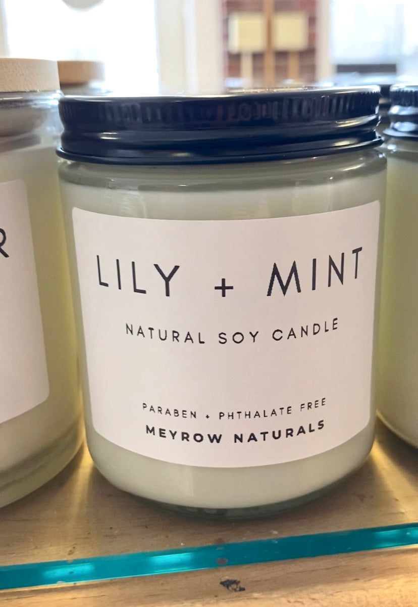 Lily + Mint 7oz. Soy Candle