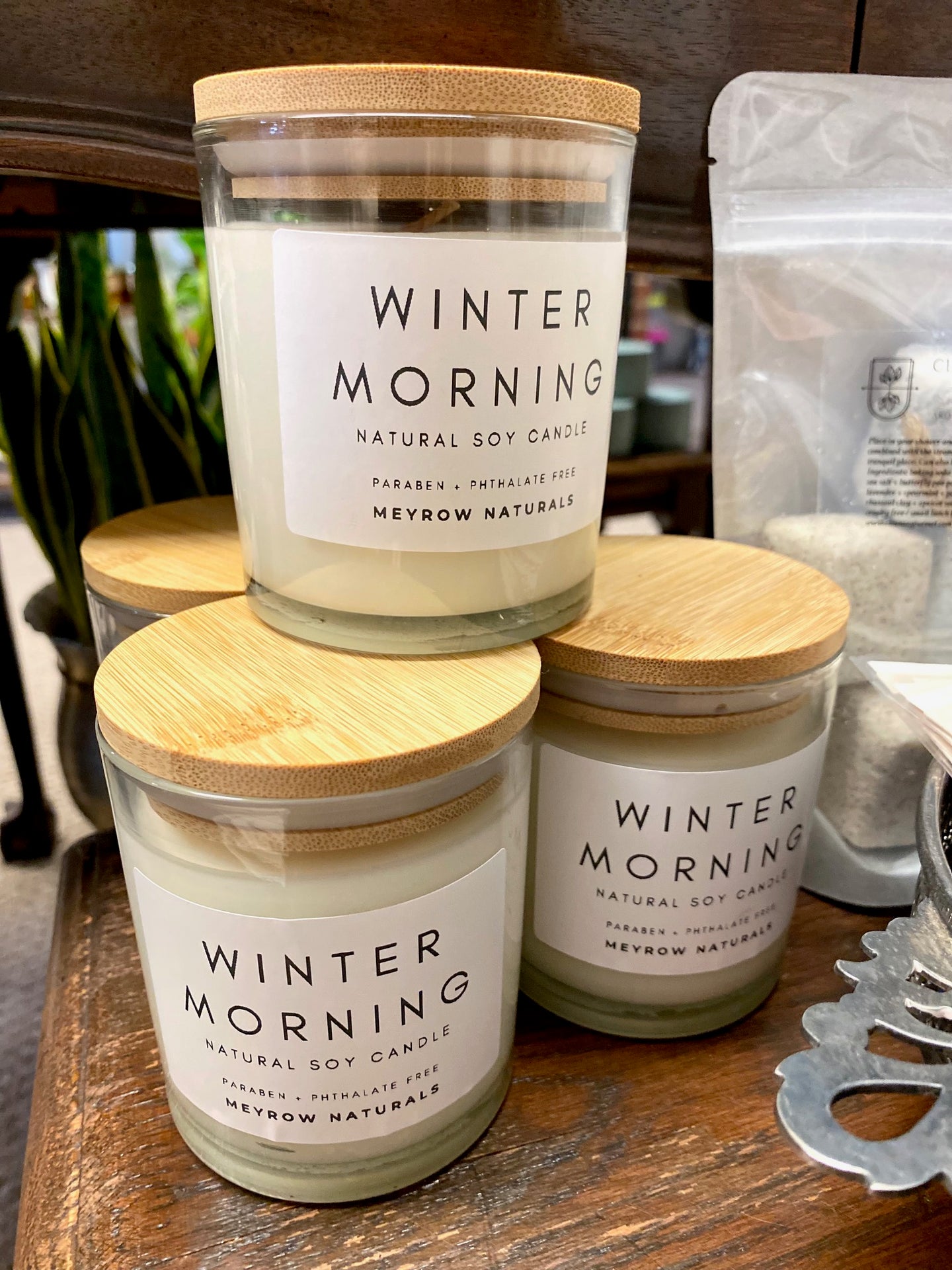 Winter Morning 7.5oz Soy Candle