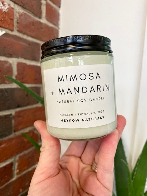 Mimosa + Mandarin 7oz Soy Candle