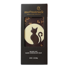 Load image into Gallery viewer, Moonstruck Chocolate Co - Black Cat Dark Chocolate Bar
