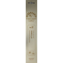 Load image into Gallery viewer, Herb &amp; Earth Incense 20 Sticks - Vanilla
