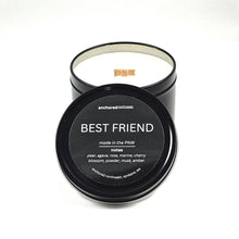 Load image into Gallery viewer, Anchored Northwest - Best Friend Valentine&#39;s Day Travel Size Travel Tin Soy Candle: 6oz
