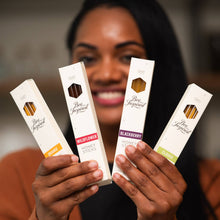 Load image into Gallery viewer, Bee Inspired - Raw Honey Sticks | 4 Kosher Varietals, 18 Sticks Per Box: Wildflower
