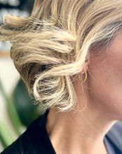 Load image into Gallery viewer, Natalie Clare Collections - Beaded Hoop Earrings
