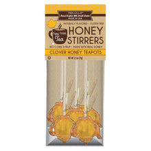 Load image into Gallery viewer, Melville Candy Company - Honey Dippers &amp; Stirrers - 5ct Gusset Bag: Tupelo Honey Teapot
