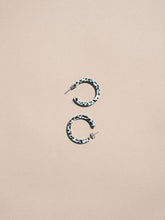 Load image into Gallery viewer, Dalmatian Speckled Hoop Earrings | Large size
