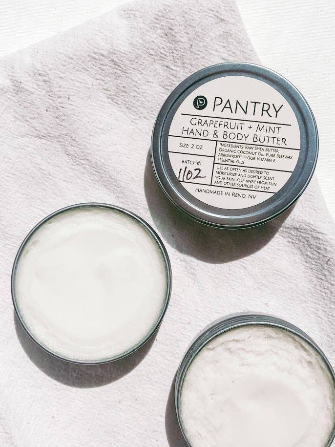 Pantry Products - Whipped Hand & Body Butter - 6 Pack + FREE Tester
