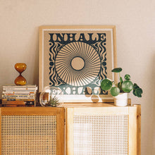Load image into Gallery viewer, cai &amp; jo - Inhale Exhale Print: 12 x 12 inches
