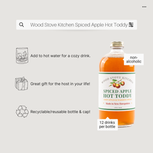 Load image into Gallery viewer, Wood Stove Kitchen - Spiced Apple Hot Toddy, 16 fl oz - Cocktail Mixer and Mockta
